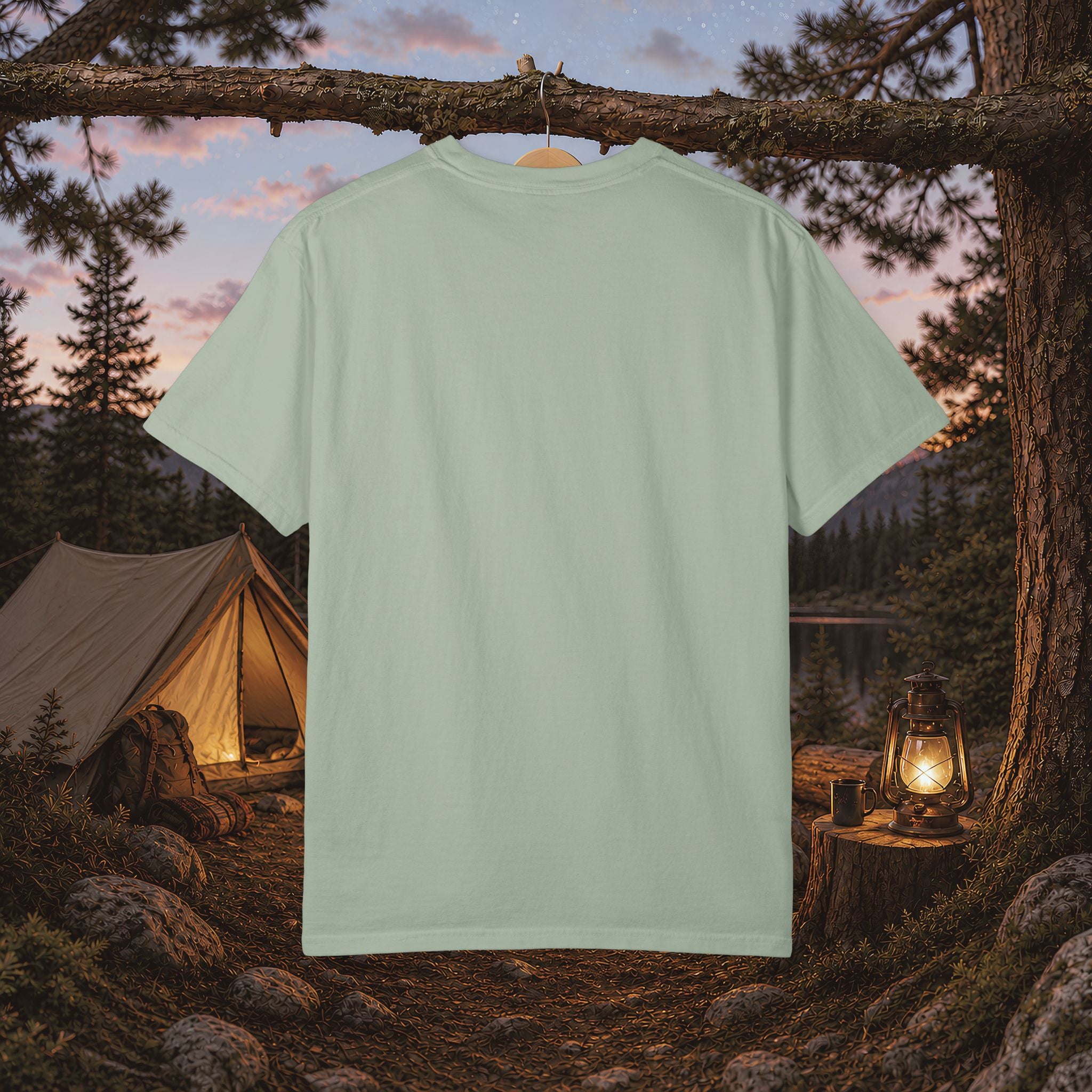 Camp More Worry Less T-Shirt - Camping Enthusiast Tee